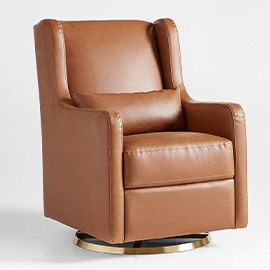 Wally Tan Vegan Leather Glider