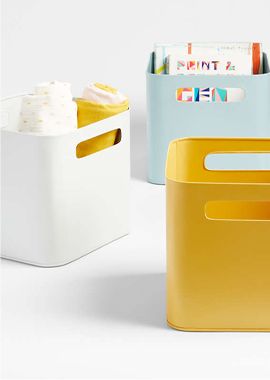 Outline Metal Storage Bin