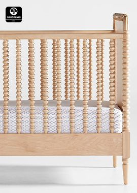 Jenny Lind Maple Crib