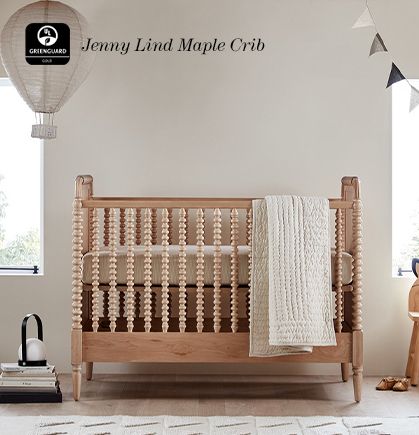 Jenny Lind Maple Crib