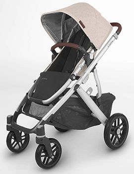 UPPAbaby Vista V2 Declan Off-White Foldable Baby Stroller