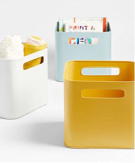 Outline Metal Storage Bin