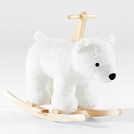 Polar Bear Toddler Rocker Toy