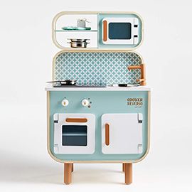 Janod Cooker Reverso Wooden Kids Kitchen Playset