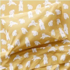 Alvin Organic Bears Toddler Sheet Set