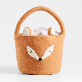 Felt Fox Easter Basket