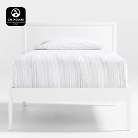 Ever Simple White Wood Kids Bed