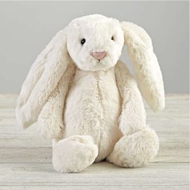 Jellycat® White Bunny Kids Stuffed Animal