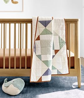 Bodie Natural Oak Wood Crib