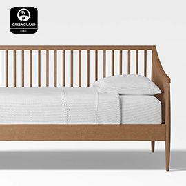 Hampshire Natural Brown Wood Spindle Kids Daybed