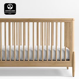 Bodie Natural Oak Wood Crib