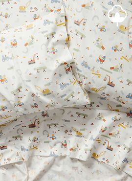 Modern Trucks Organic Cotton Queen Sheet Set