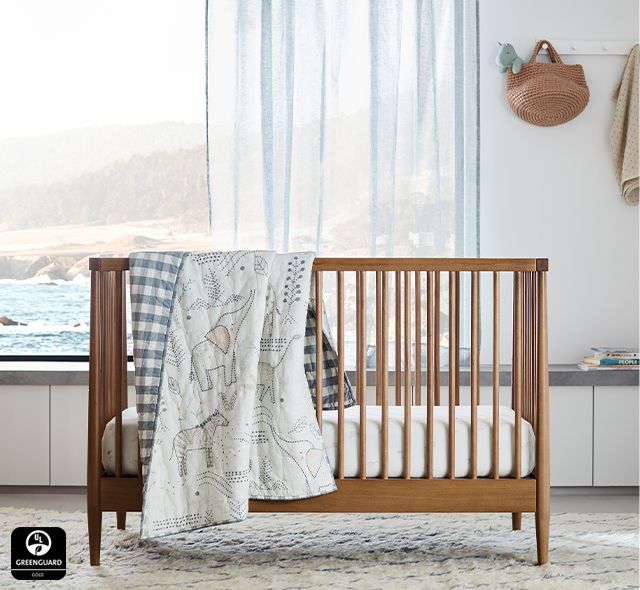 New! Hampshire Natural Brown Crib