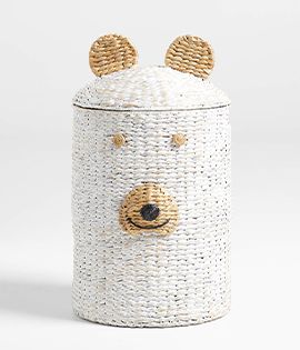 White Bear Hamper