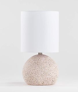 Pink Terrazzo Kids Table Lamp