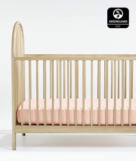 Canyon Spindle Wood Crib by Leanne Ford