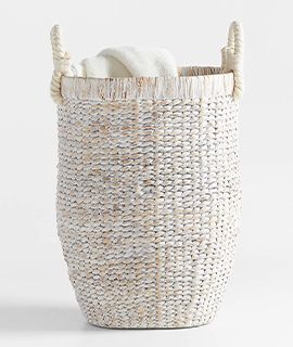 Homespun Tall Floor Kids Wicker Hamper by Leanne Ford