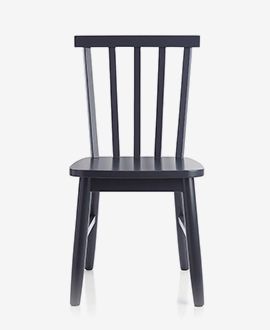 Shore Charcoal Wood Play Chair