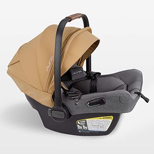 Nuna ® PIPA ™ lite rx Camel Brown Lightweight Infant Car Seat + PIPA RELX Base