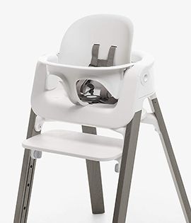 Stokke ® Steps White Hazy Grey High Chair