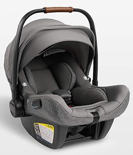 Nuna® PIPA™ lite rx Granite Grey Lightweight Infant Car Seat + PIPA RELAX Base