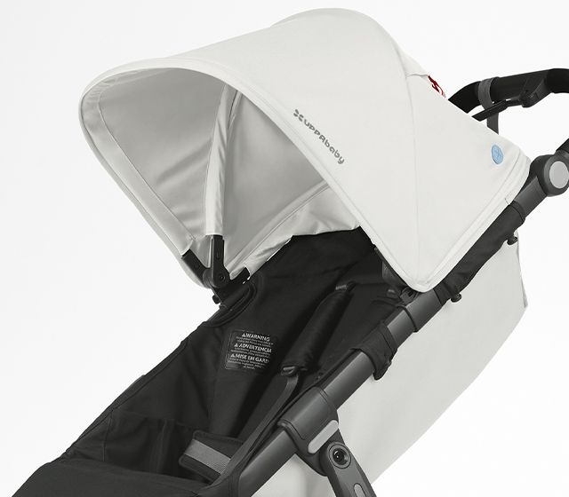 UPPAbaby ® Ridge ® Bryce White Foldable Jogging Baby Stroller