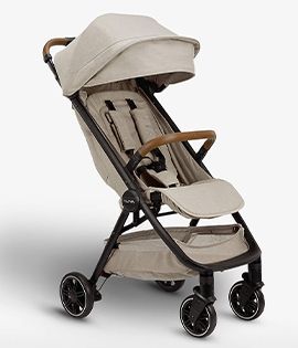 Nuna® trvl™ Hazelwood Light Brown Compact Travel Stroller