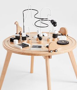 Baby Wooden Activity Table