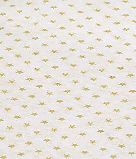 Natural Star Organic Heathered Jersey Baby Crib Fitted Sheet