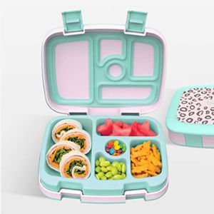 Bentgo ® Leopard Print Kids Bento Lunch Box