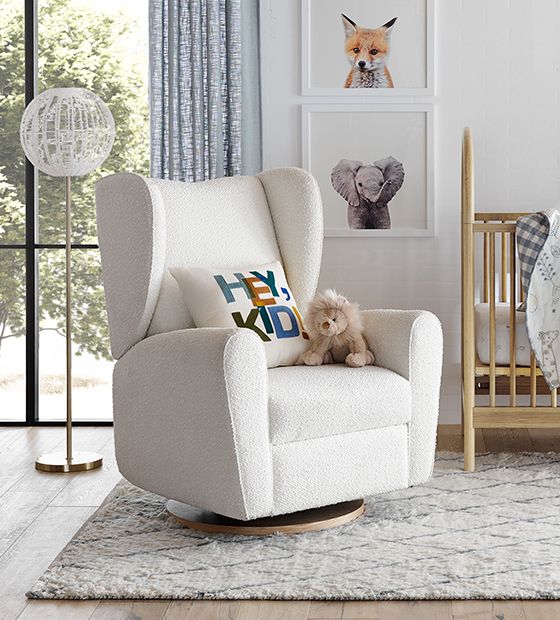 Seesaw Cream Boucle Power Recliner Chair