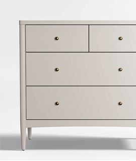 Hampshire Wood 4-Drawer Dresser