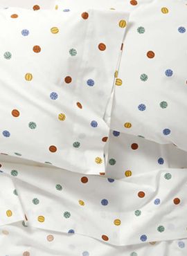 Modern Basketball Organic Cotton Sheet Set