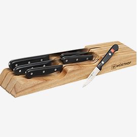 Wusthof Gourmet 7-Piece In Drawer Knife Block Set