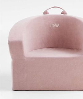 Large Lilac Mauve Lounge Barrel Chair