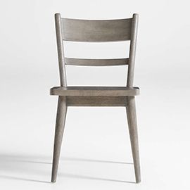 Arno Warm Grey Wood Chair