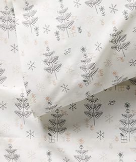 Supercozy Nordic Winter Flannel Sheets