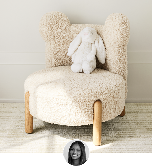 giveaway: sherpa bear chair