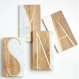 Monogrammed Serving Board