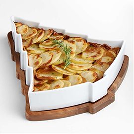 Holiday Tree Oven-to-Table Casserole Dish