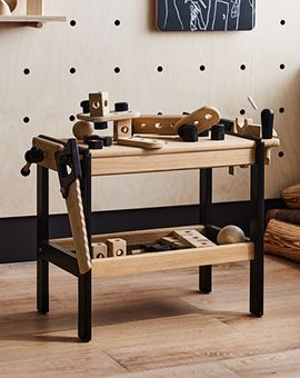 35% off wooden toy and workbench