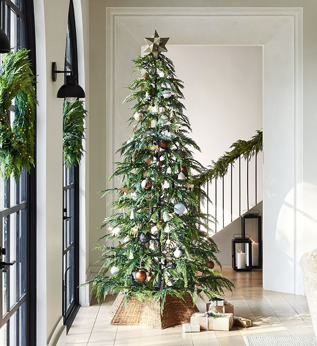 fill your home with festive evergreens & holiday warmth