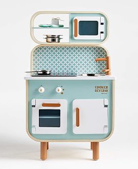 Janod Cooker Reverso Wooden Kids Kitchen Playset