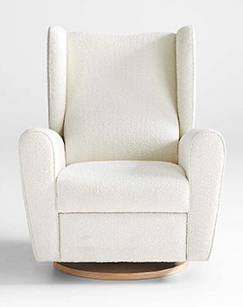 Seesaw Cream Boucle Power Recliner Chair