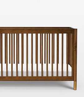 Babyletto Gelato Natural Walnut Wood 4-in-1 Crib