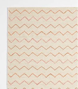 Ziggy Flatweave Performance Pink Rug