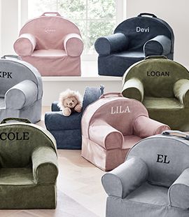 free personalization on Nod & lounge chairs‡