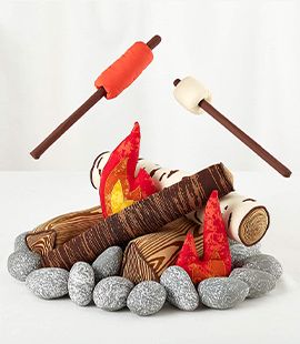 Plush Campfire Kids Playset