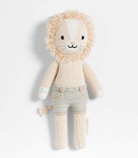 Cuddle+Kind Sawyer Lion Yarn Doll