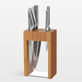 Global Osaka 6-Piece Knife Block Set